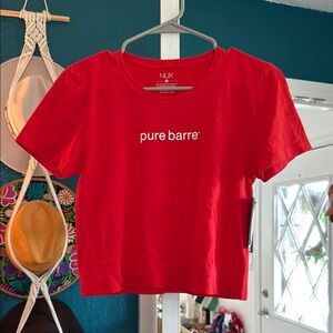 NUX Red Short Sleeve Tee